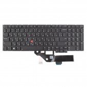 Клавіатура для Lenovo Thinkpad E16 Gen1, RU/UA, Trackpoint, Backlit Клавіатура для Lenovo Thinkpad E16 Gen1, RU/UA, Trackpoint, Backlit