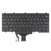 Клавиатура для Dell Latitude E5450 E5470 E7450 E7470 7490 5480 5488 7480, UA, Black, (Backlit, Pointstick)