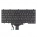 Клавиатура для ноутбука Dell Latitude E5450 E5470 E7450 E7470 7490 5480 5488 7480 7490, UA, Black, (Backlit, Pointstick)