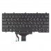 Клавіатура для ноутбука Dell Latitude E5450 E5470 E7450 E7470 7490 5480 5488 7480 7490, UA, Black, (Backlit, Pointstick)