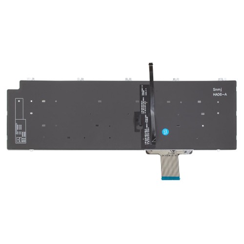 Клавіатура для ноутбука Dell Precision 7550 7560 7750 7760, RU/UA, Black, Backlit Клавіатура для ноутбука Dell Precision 7550 7560 7750 7760, RU/UA, Black, Backlit