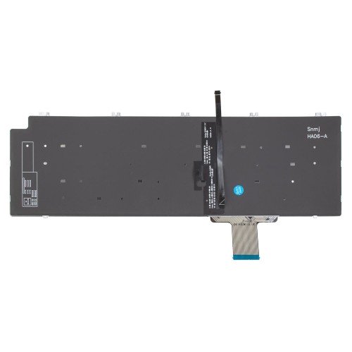 Клавиатура для ноутбука Dell Precision 7550 7560 7750 7760, RU/UA, Black, Backlit