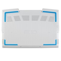 Нижняя крышка для Dell G3 15 3590 P89F Series, (White, Type-C, 072DFJ, поддон, D Cover)