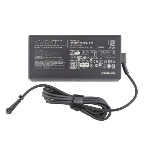 Блок питания для ноутбука Asus 20V 10A 200W, 4.5*3.0+pin, A20-200P1A, Original