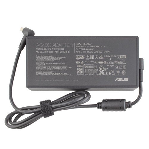 Блок живлення для Asus TUF Gaming Rog Zephyrus Strix 19.5V 11.8A 230W 6.0*3.7+pin (ADP-230GB B, Original)