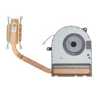 Вентилятор с радиатором для Asus A411 K410 S410 X411, (13NB0GF0AM0101, NS85B01-17D18, Original)