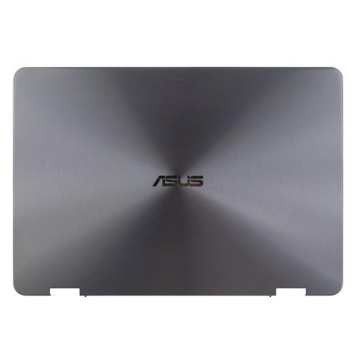 Кришка матриці для ноутбука Asus Zenbook Flip 14 UX461FA UX461FN UX461UA UX461UN, (Grey, Aluminum, 90NB0GD1-R7A010, A Cover, Original)