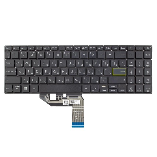 Клавиатура для ноутбука Asus F513 K513 S513 M513 S513 X513 series, RU, (Black, Original)