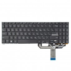 Клавиатура для Asus M1502 X1502 M1503 X1503 X1505 M1603 X1603 X1605, RU, (Black, 4pin Backlit, Original)
