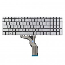 Клавиатура для HP 250 255 G6 15-BS 15-BW 15-CC 15-CD 15-CB, RU/UA, Silver