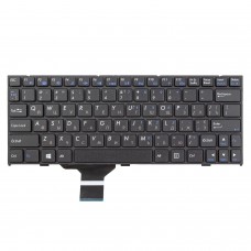 Клавіатура для Clevo M1100 M1110 M1111 M1115, RU/UA, Black