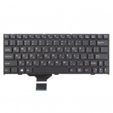 Клавіатура для Clevo M1100 M1110 M1111 M1115, RU/UA, Black