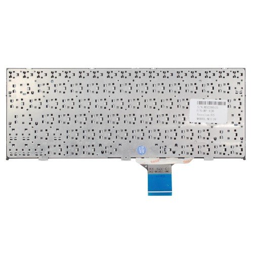 Клавиатура для ноутбука Clevo M1100 M1110 M1111 M1115, RU/UA, Black
