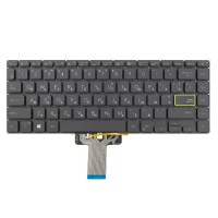 Клавиатура для Asus A413 D413 M413 S413 S433 X413 series, RU/UA, (Black, 4pin Backlit)