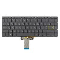 Клавіатура для Asus A413 D413 M413 S413 S433 X413 series, RU/UA, (Black, 4pin Backlit)