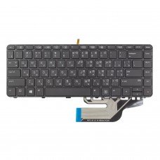 Клавіатура для HP ProBook 430 440 445 G3 G4, 640 645 G2 G3, RU/UA, Black, Backlit