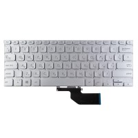 Клавіатура для Asus Vivobook S13 S330F S330U X330F X330U, RU/UA, Silver, Backlit