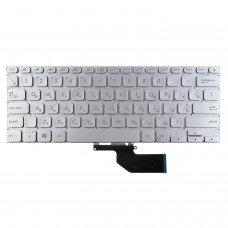 Клавіатура для Asus Vivobook S13 S330F S330U X330F X330U, RU/UA, Silver, Backlit