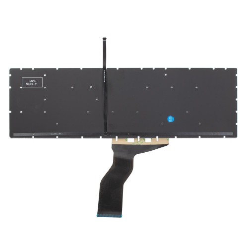 Клавиатура для ноутбука HP 250 255 G6 15-BS 15-BW 15-CC 15-CD 15-CB, RU/UA, Silver, Backlit, Аналог