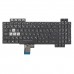 Клавиатура для ноутбука Asus FX504 FX505 FX705 FX80 series, RU, Black, For Backlit