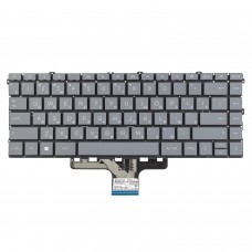 Клавиатура для HP Envy X360 15-EW 15-EY, 14-EP 14-EM 14-GR 14-HR, RU/UA, Grey, Original