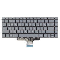 Клавіатура для HP Envy X360 15-EW 15-EY, 14-EP 14-EM 14-GR 14-HR, RU/UA, Grey, Original