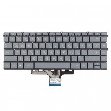 Клавіатура для HP Envy X360 15-EW 15-EY, 14-EP 14-EM 14-GR 14-HR, RU/UA, Grey, Original