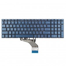 Клавиатура для HP Pavilion 15-DA 15-DB 15-DX 15-DR 15-DW 15-CX 15-CS, 250 255 G7, RU/UA, Blue, Original