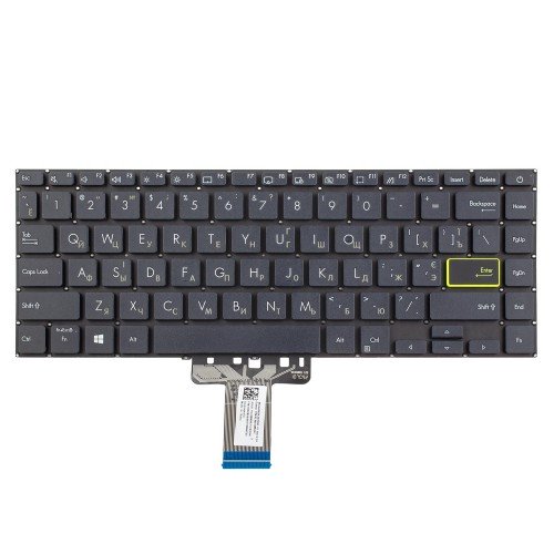 Клавіатура для ноутбука Asus A413 D413 M413 S413 S433 X413 series, RU/UA, Black, Original