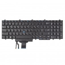 Клавиатура для Dell Latitude E5550 E5570 E5580 E5590, Precision 3510 3520 3530, UA, (с поинтстиком)