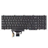 Клавиатура для Dell Latitude E5550 E5570 E5580 E5590 Precision 3510 3520 3530, UA (Backlit, Pointstick)