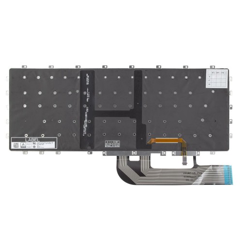 Клавиатура для ноутбука Dell XPS 15 9575 2-in-1, Precision 5530 2-in-1, RU/UA, Black, Backlit Клавиатура для ноутбука Dell XPS 15 9575 2-in-1, Precision 5530 2-in-1, RU/UA, Black, Backlit