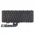 Клавиатура для ноутбука Dell XPS 15 9575 2-in-1, Precision 5530 2-in-1, RU/UA, Black, Backlit
