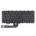 Клавіатура для ноутбука Dell XPS 15 9575 2-in-1, Precision 5530 2-in-1, RU/UA, Black, Backlit