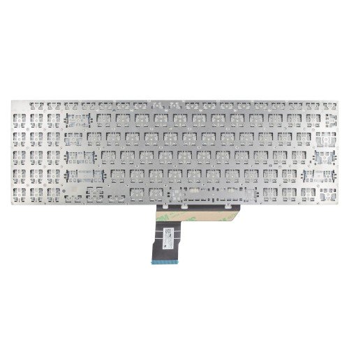 Клавіатура для ноутбука Asus Vivobook K3500P M3500Q K6500Z M6500Q M7600Q X3500P, RU/UA, Silver, For Backlit Клавіатура для ноутбука Asus Vivobook K3500P M3500Q K6500Z M6500Q M7600Q X3500P, RU/UA, Silver, For Backlit
