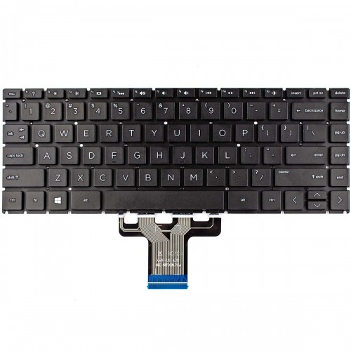 Клавиатура для ноутбука HP Pavilion 14-BD 14-CB 14-CC 14-CD 14-DA 14-CE 14-CF 14-CK 14-dh 14-DF, US, Black