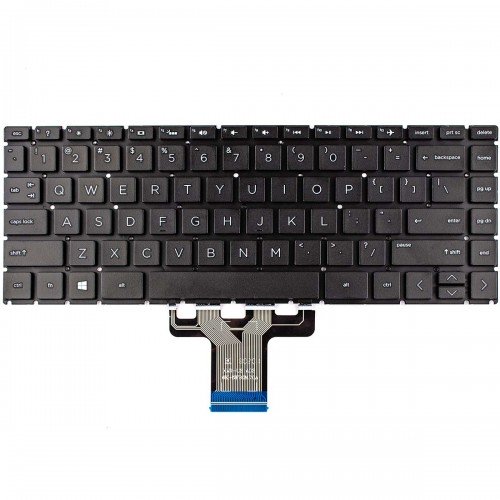 Клавіатура для ноутбука HP Pavilion 14-BD 14-CB 14-CC 14-CD 14-DA 14-CE 14-CF 14-CK 14-dh 14-DF, US, Black