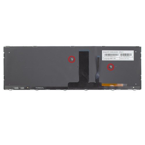 Клавиатура для ноутбука Clevo N850 N855 N857 N870 N871 N875 series, RU/UA, Black, 12pin RGB Backlit