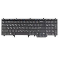 Клавіатура для Dell Latitude E6520 E6530 E6540 E5520 E5530, Precision M4600 M6600, RU/UA, Backlit
