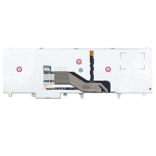 Клавиатура для ноутбука Dell Latitude E6520 E6530 E6540 E5520 E5530, Precision M4600 M6600, RU/UA, Backlit