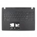 Верхняя крышка для ноутбука Acer TravelMate P2 TMP215-53 TMP215-53G, RU, (Black, топкейс+клавиатура, 6B.VLNN7.022, Original)