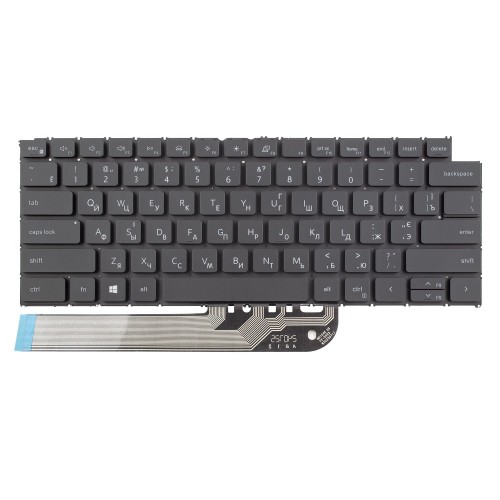 Клавиатура для ноутбука Dell 5310 5410 5415 5418 5420 5425 7420 5620 5625 P161G, RU/UA, Black, Backlit