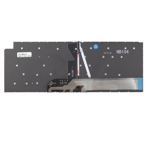 Клавиатура для ноутбука Dell 5310 5410 5415 5418 5420 5425 7420 5620 5625 P161G, RU/UA, Black, Backlit