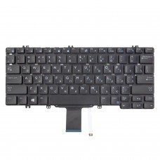 Клавиатура для Dell Latitude E5280 E5289 E7280 E7390 RU/UA, Black, Backlit