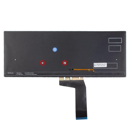Клавиатура для ноутбука Asus A411 F411 K410 S401 X411 S410, RU/UA, Black, Backlit