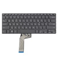 Клавиатура для Asus A411 F411 K410 S401 X411 S410, RU/UA, Black, Backlit