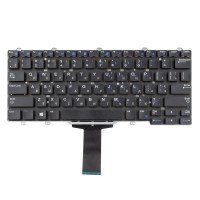 Клавіатура для Dell Latitude 13 7000 7350, E7250  E5250, 11 3150 3160 series, RU/UA, Black