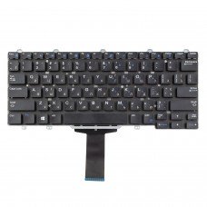 Клавіатура для Dell Latitude 13 7000 7350, E7250  E5250, 11 3150 3160 series, RU/UA, Black