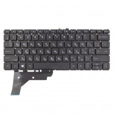 Клавиатура для HP EliteBook 830 G7, RU/UA, Black, Backlit