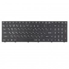 Клавиатура для Clevo N850 N855 N857 N870 N871 N875 series, RU, Black, 12pin RGB Backlit